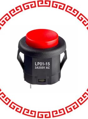 LP0115CMKW01C SWITCH PUSHBUTTON SPDT 3A 125V