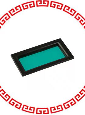 6301060 LED DISPLAY BEZEL BLK W/GRN LENS