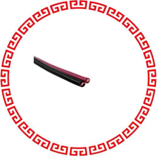 21458-26-2-0500-0104-1-TS CABLE 2COND 26AWG BLK/RED 500'