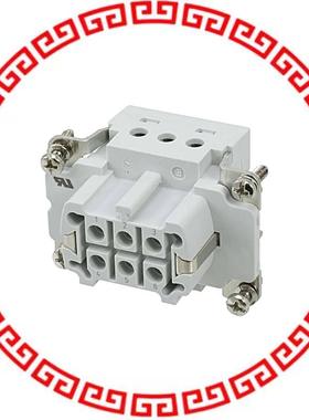 1-1103635-1 INSERT FEMALE 6POS+1GND SCREW