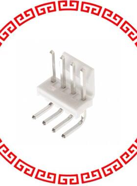 26605040 CONN HEADER 4POS .156 R/A TIN