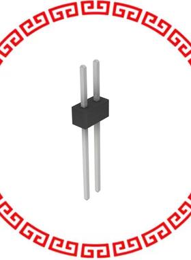 PEC01DAEN CONN HEADER .100 DUAL STR 2POS