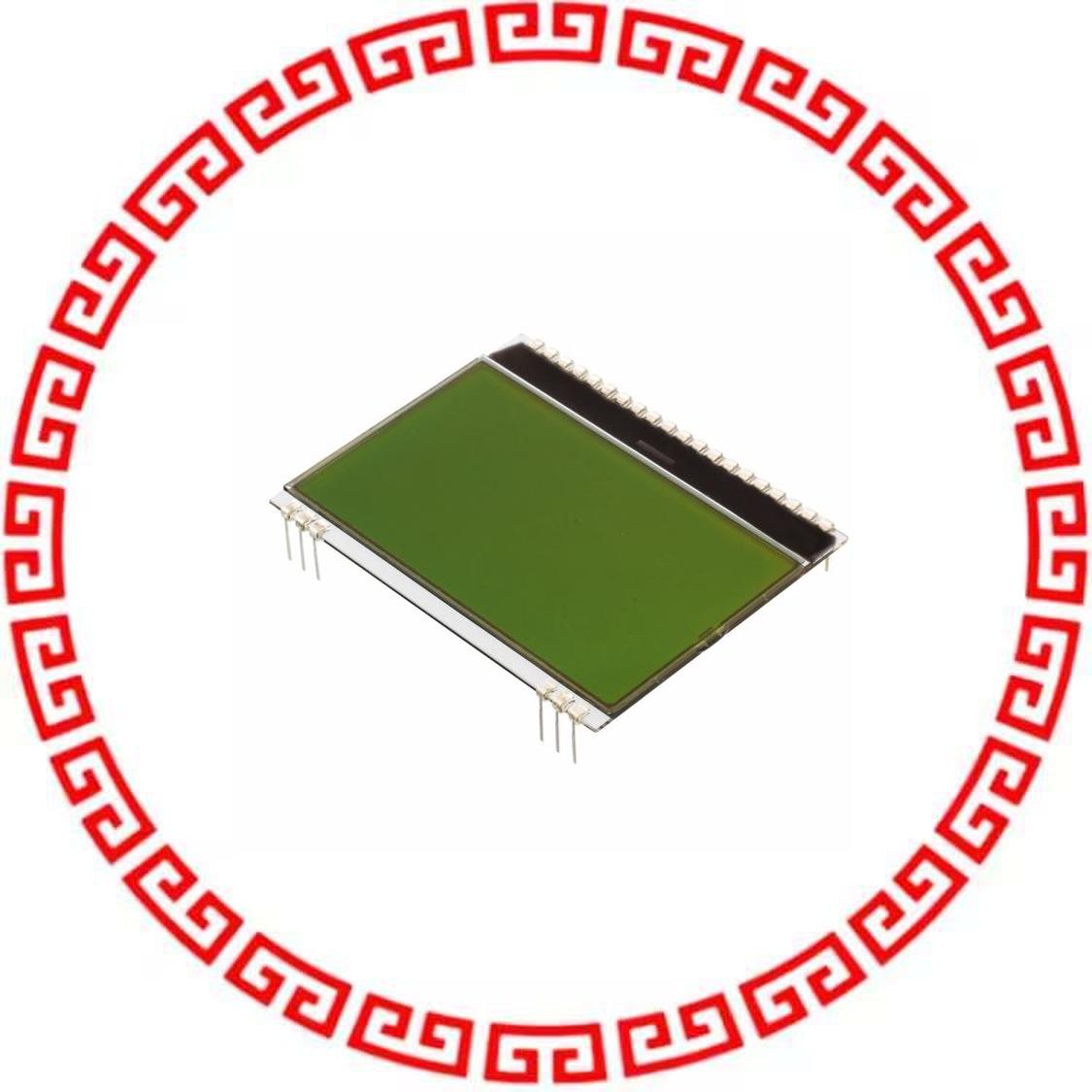 EA DOGM128L-6 LCD MOD GRAPH 128X64 Y/G