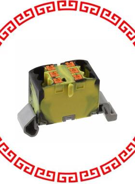 3273152 DISTRIBUTION BLOCK BLACK/YELLOW