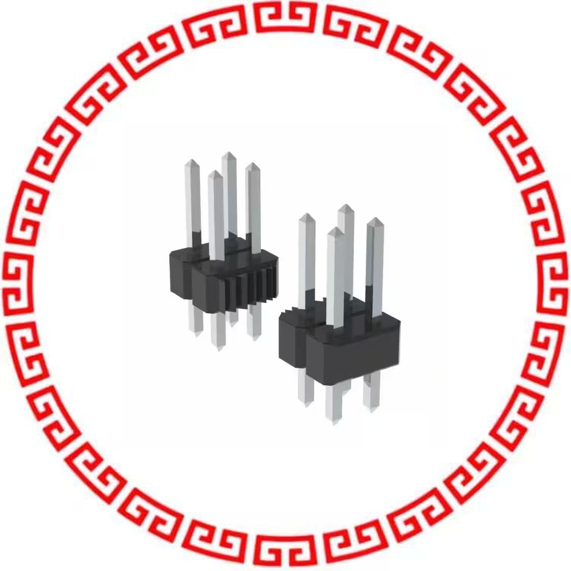 PEC20DAAN CONN HEADER .100 DUAL STR 40POS