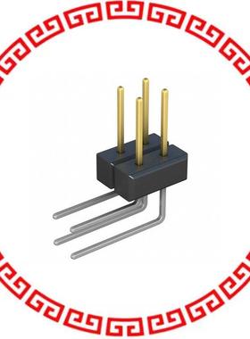 PBC02DBBN CONN HEADER .100 DUAL R/A 4POS