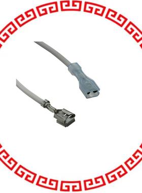 691409-4 #16 WHITE WIRE TERMINATED