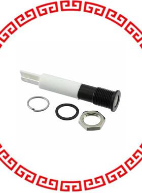 Q8F1BXXHW24E 8MM FLSH BLK CHRM HYP WHT 24VDC