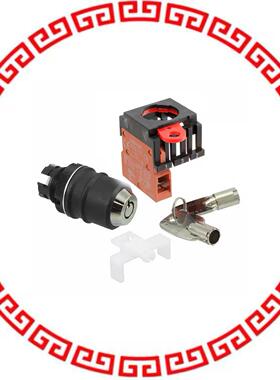 A22TK-2RR-01-K01 SWITCH KEYLCK 2POS SPST 10A 110