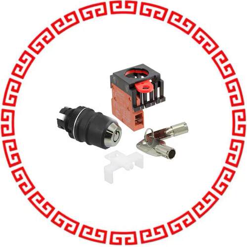 A22TK-2RR-01-K01 SWITCH KEYLCK 2POS SPST 10A 110