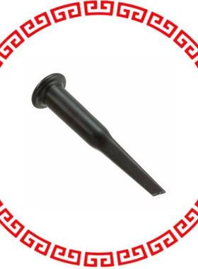 CT2709A-0 SPRUNG HOOK, BLACK, 5MM (SNAP-LO