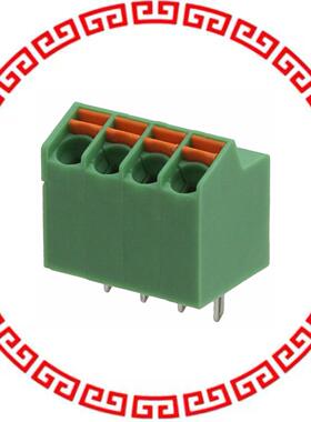 1752120 CONN TERM BLK 4POS 3.5MM GRN
