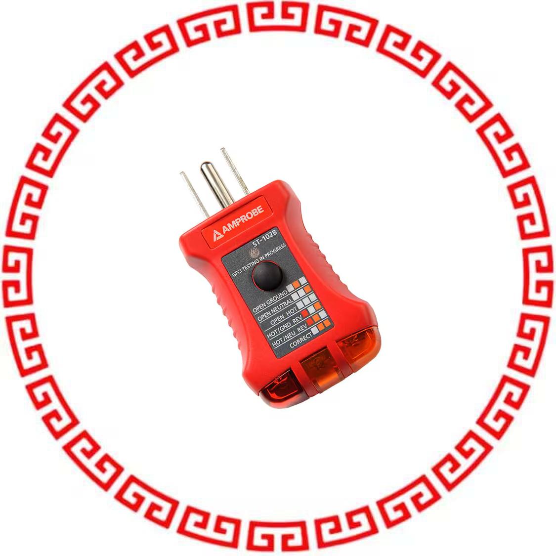 ST-102B GFCI SOCKET TESTER