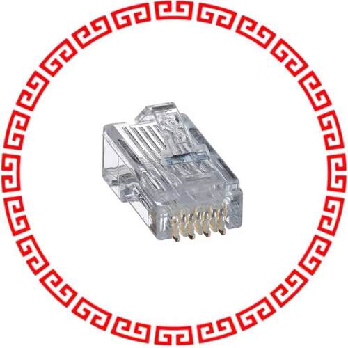 MP588-C 8-POSITION, 8-WIRE MODULAR PLUG,