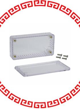 1591ATCL BOX PLSTC TRN CLR 3.94