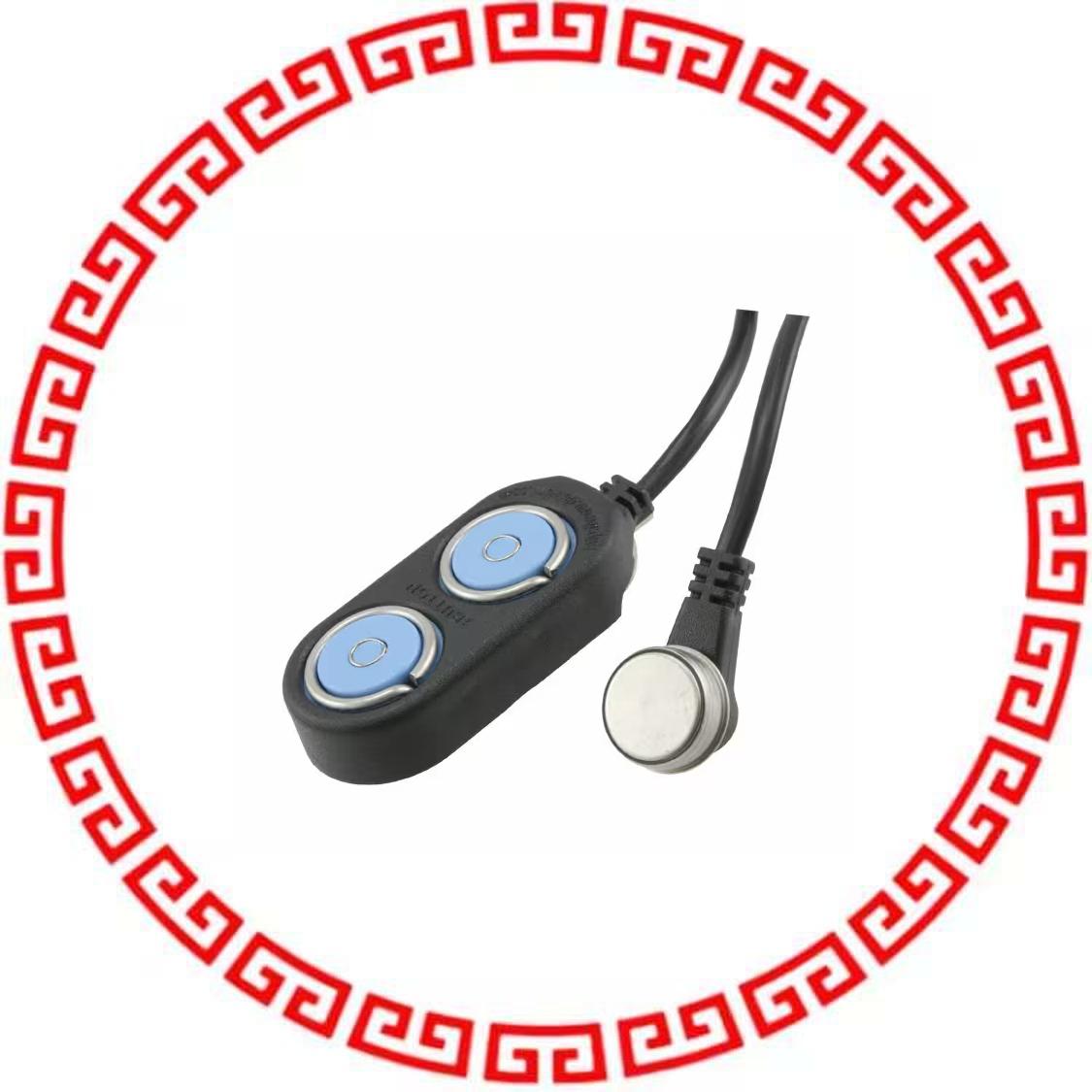 DS1402D-DB8+ CABLE 8' BLUE DOT TO BUTTON
