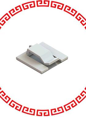 CFCCS-8-01A CBL CLIP FLAT C-TYPE NAT ADH