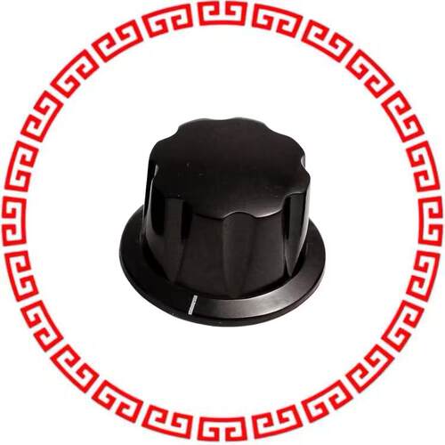 1920AU KNOB FLUTED W/SKIRT 0.250 PHEN
