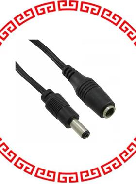 CA-2215 CABLE ASSY 5.5X2.5MM M/F 3'