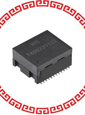 7490220122 PULSE XFMR 1CT:1CT TX 1CT:1CT RX