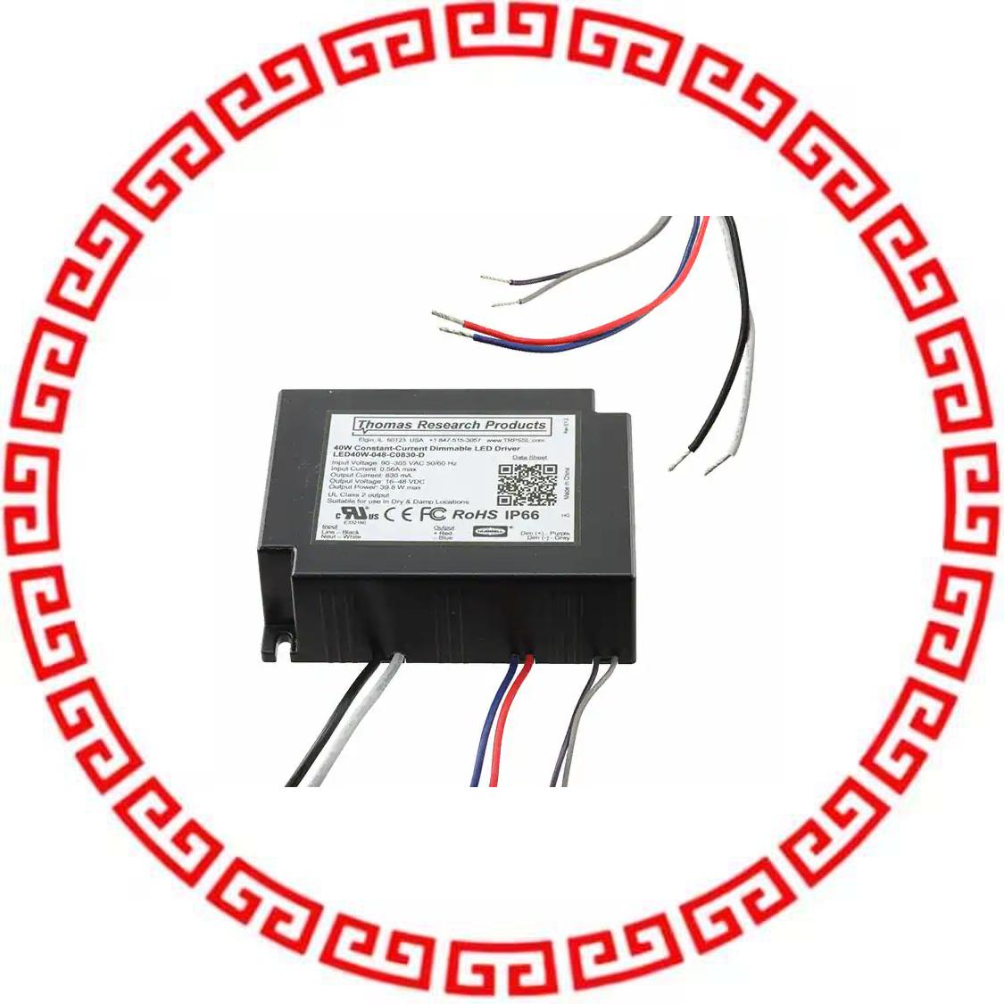 LED40W-048-C0830-D LED DRIVER CC AC/DC 16-48V 70