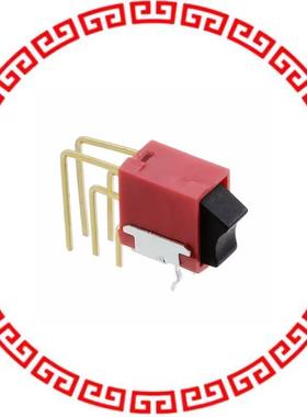 400UDP1R1BLKM7RE SWITCH ROCKER DPDT 0.4VA 20V