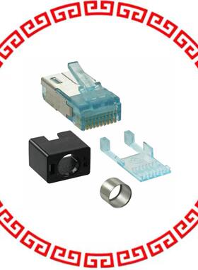 940-SP-361010-031-A108 CONN MOD PLUG 10P10C SHIE