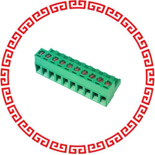 ED950/10 TERM BLOCK PLUG 10POS STR 5MM