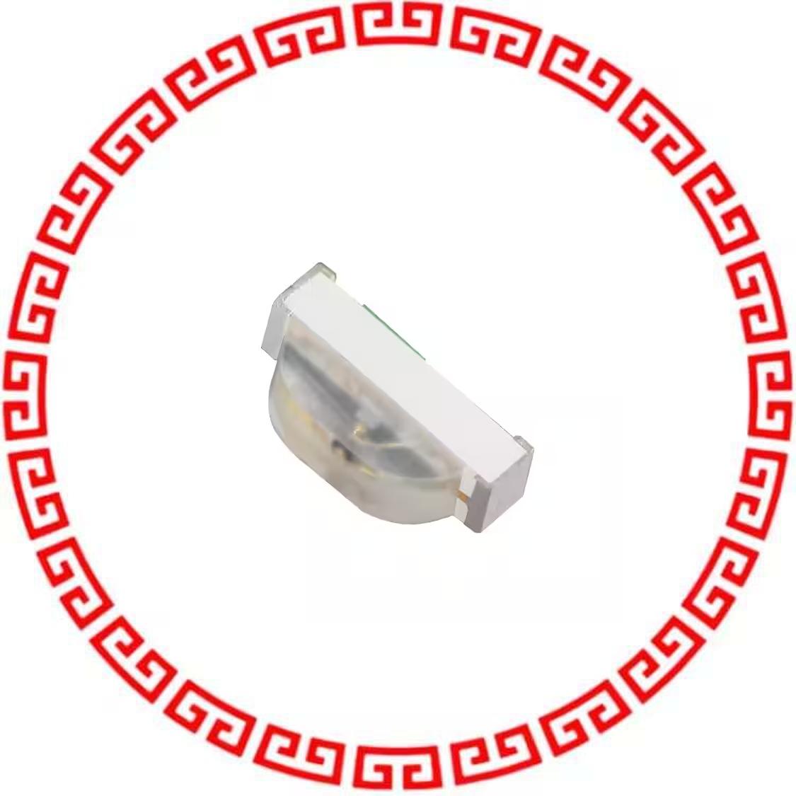 APA2107LZGCK LED GREEN CLEAR 2SMD R/A