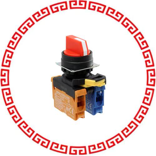 A22NS-3BM-NRA-G120-NN SWITCH SELECT 3POS DPST 10