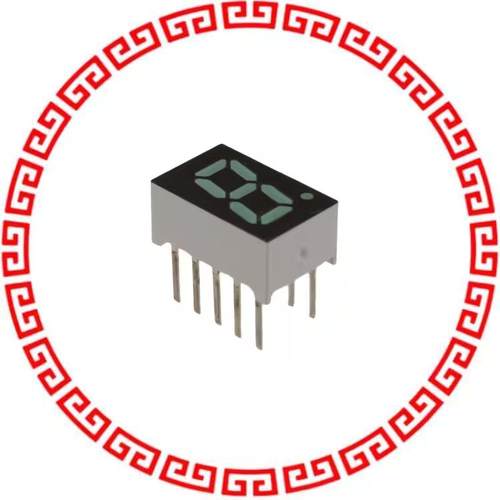HDSP-U513 DISPLAY 7SEGMENT GREEN CC 0.31