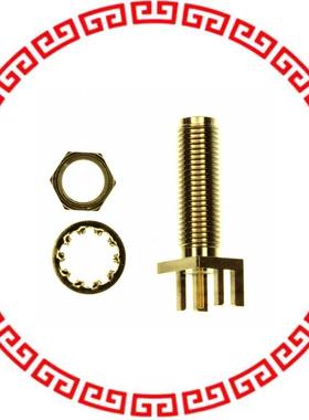 CONSMA003.062-L CONN SMA RCPT STR 50OHM EDGE MNT