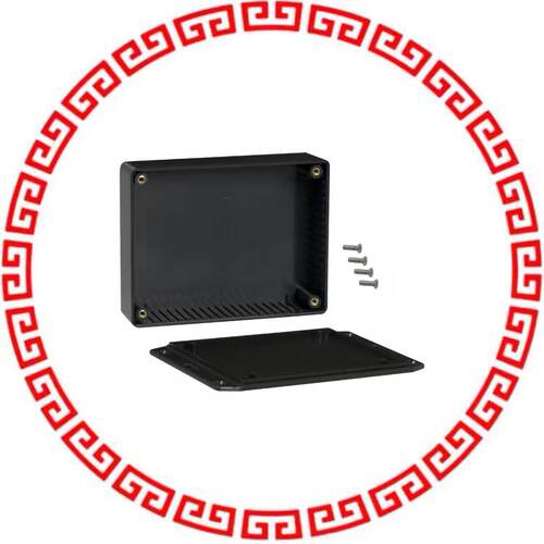 1591GFLBK BOX ABS BLACK 4.74