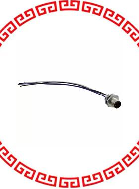M12A-04PMMC-SH8B15 CBL MALE TO WIRE LEAD 4POS 0.49'