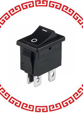 CWSB21AA1F SWITCH ROCKER DPST 6A 250V