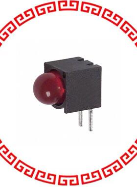 5500405F LED 5MM RT ANGLE RED PC MNT