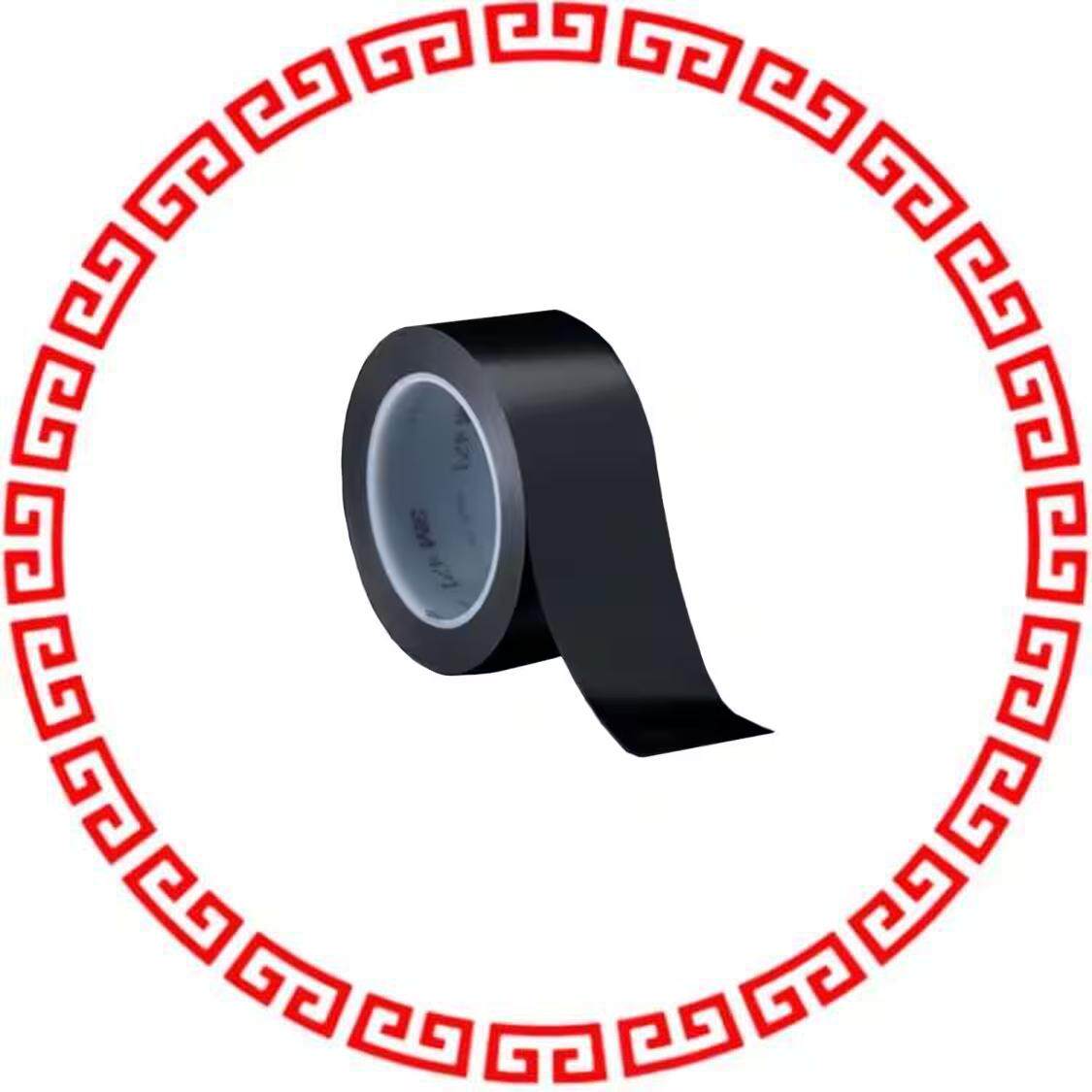 471-BLACK-4X36YD-BULK TAPE CONFORM VINYL BLK 4X