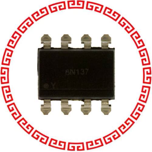 6N137S OPTOISO 5KV 1CH OPEN COLL 8SMD