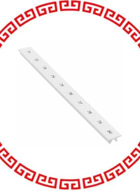 1053014:0071 ZACK STRIP 10-SECTION WHITE