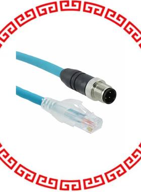 DR04QR117 TL358 M12M STR TO M12F STR 22AWG 05L