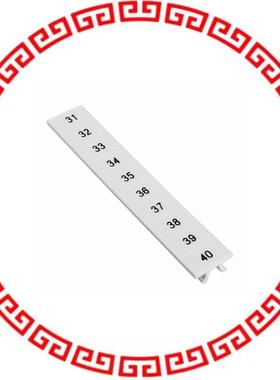 0809803:0031 ZACK STRIP 10-SECTION WHITE