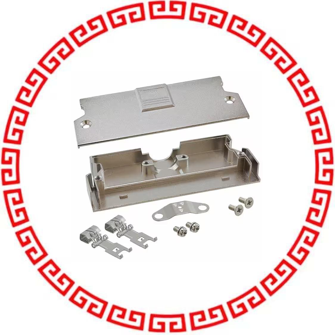 103A0-C200-00 CONN BACKSHELL 100POS 180DEG
