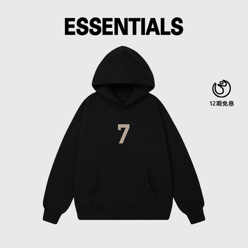 ESSENTIALS美式宽松休闲帽衫