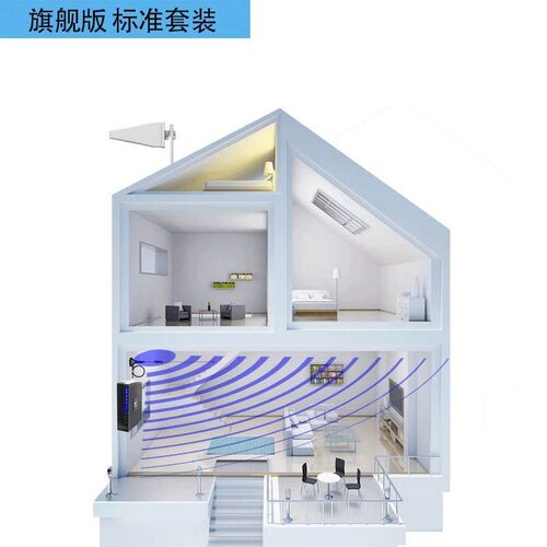 Genuinetek讯号增强器 室内手机讯号放大器 稳定上网讯号接收器