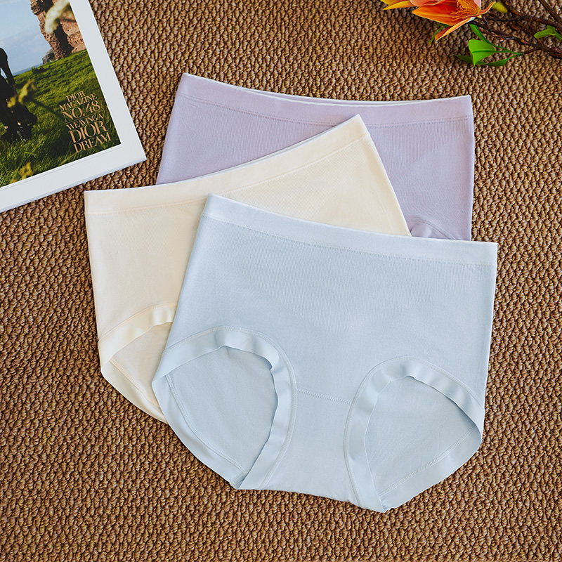 透气高腰女士无痕短裤夏季薄款