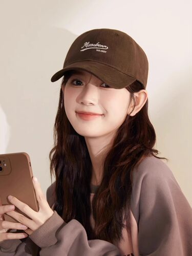 刺绣CINSKINS宽檐女棒球帽