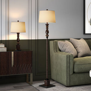 凡丁堡（FANDBO）落地灯欧式复古客厅卧室立式地灯简约书房MWDS21