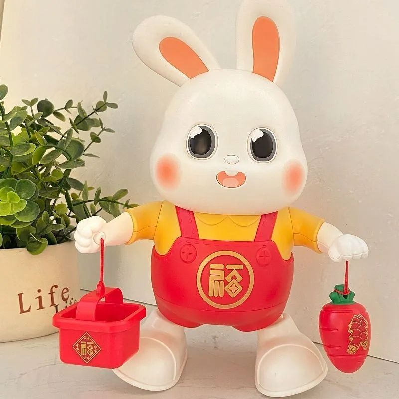 跳舞兔子婴儿玩具抖音同