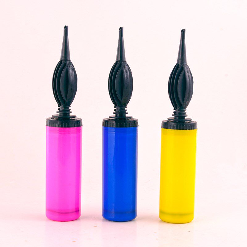 速发气球打气筒泳动便携式汽手圈儿童波波球瑜伽球游球充气泵手推