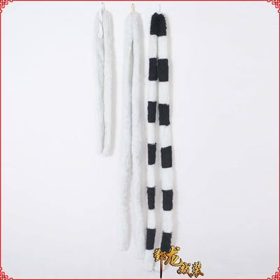 速发戏曲古装藩王帽尾武生刀马英武旦虎尾狐尾毛京剧穆桂尾挂帅狐